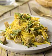 Carbonara di seitan
