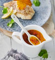 Mango-Chili-Chutney zu Fisch und Geflügel