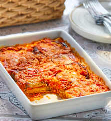 Lasaña de berenjena