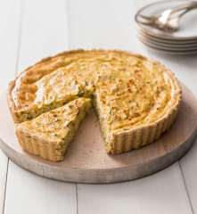 Leek quiche