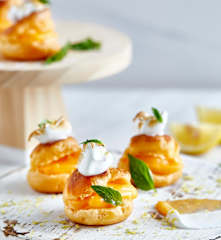 蛋白霜柠檬泡芙