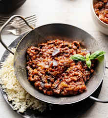 Tajine d'aubergine au piment