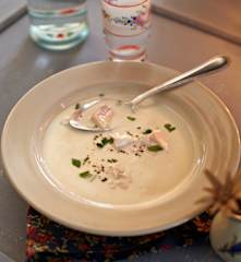 Forellencremesuppe