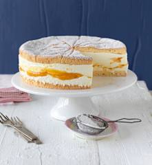 Käsesahnetorte mit Mango