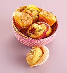 Muffins pistou-pistache
