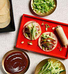 Peking-Style Duck Pancakes