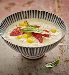 Perles du Japon mangue-pamplemousse