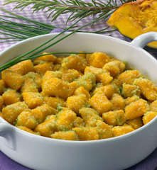 Gnocchi au potiron jaune