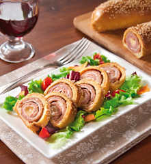 Piccoli polpettoni in crosta