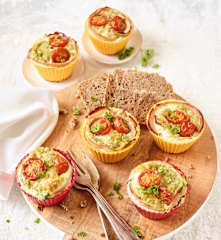 Pute-Ei-Muffins