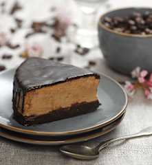 Kávový cheesecake (bez cukru)