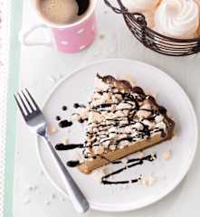 Tarte gelada de café