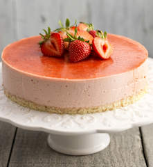 Strawberry Bavarois