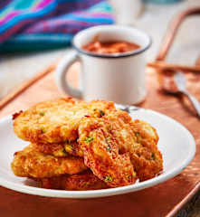 Tortitas de calabaza y pavo