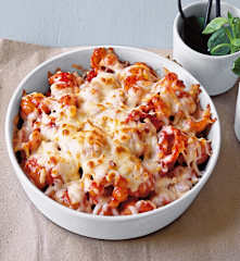 Pipe rigate gratinés