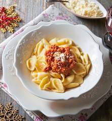 Strascinati al ragù di carne