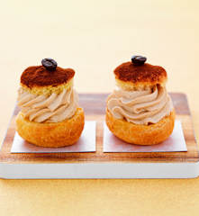 Choux façon tiramisu
