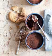 Menu express - Crèmes dessert chocolat-tonka