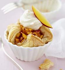 Pfirsich-Nektarinen-Törtchen