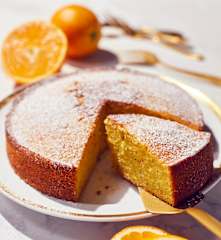 Orangen-Mandel-Kuchen