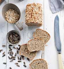 Pão de espelta e trigo sarraceno