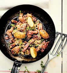 Echine aux échalotes et au thym