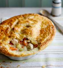 Chicken and Leek Pie