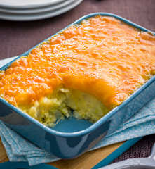 Gratén escocés de patatas y repollo (Rumbledethumps)