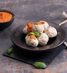 Pulpety z indyka i kaszy kuskus