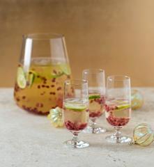 Coconut lime spritzer