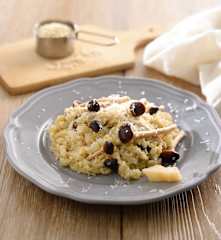 野菇奶油藜麥燉飯