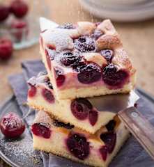 Kirschkuchen vom Blech