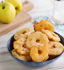 Fritos de manzana (Hestan Cue™)