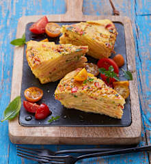 Kartoffel-Zucchini-Tortilla