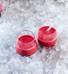 Himbeer-Hafermilch-Drink