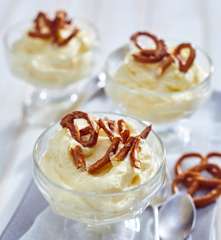 Weiße Blitz Mousse