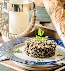 Černé rizoto s chobotnicí