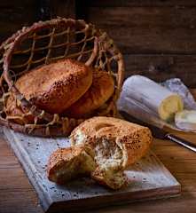 Pan integral con linaza