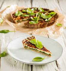 Vollkorn Mangold-Quiche