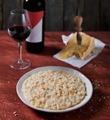 Risotto Castelmagno e nocciole