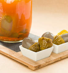 Aubergines d'Almagro marinées