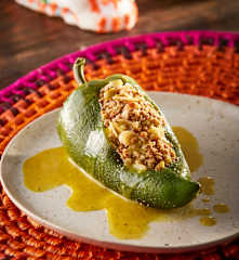 Chiles rellenos en frío
