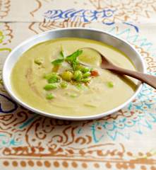 Creamy Moroccan bean soup