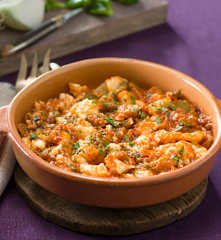 Bacalao confitado al ajoarriero