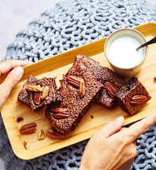 Brownie butternut-noix de pécan