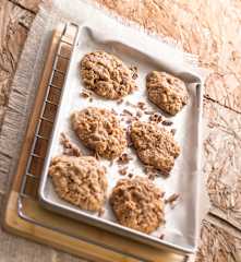 Galletas con chispas de chocolate