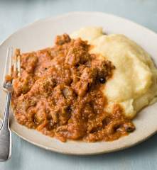 Mixed Meat Stew with Polenta - Spezzatino misto con polenta