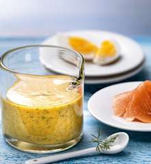 Vinagreta de mostaza y eneldo