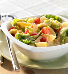 Wirsing italienisch mit Bandnudeln