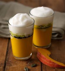 Kürbismelange mit Kürbiskernöl (vegan)